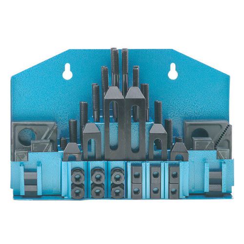 Ttc 52 piece deluxe clamping set stud size: 5/8&#034;-11 t-slot:3/4&#034; for sale