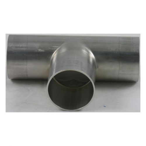 2&#034; Tee BPE Automatic Weld Fitting 316L Stainless Steel, Mill ID/OD