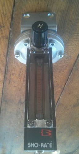 Brooks Instrument - Flow Meter SHO-RATE - Model #1350END6CJV5A 0-9 GPH LIQUID