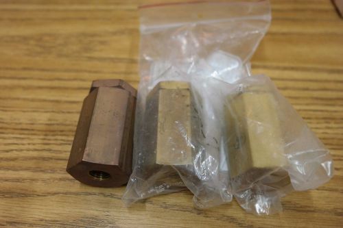 Lot of 3 - circle seal 1/2&#034; high pressure check valve h232b-2pp - 5000 psi for sale