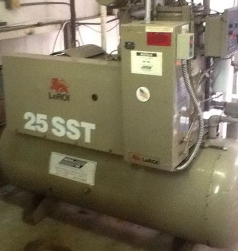 Leroi air compressor 25 hp # w25sst-10 for sale