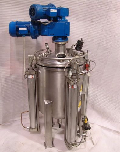 Reactor mixer double motion 80l , 316ss vacuum? for sale