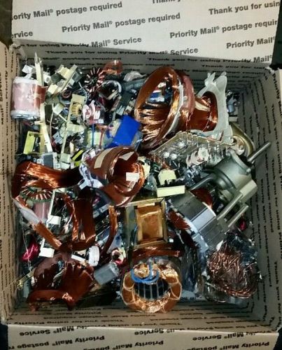 30LBS!! of Copper Heavy metal Scrap Transformers TV - CELL PHONE-COMPUTER COPPER