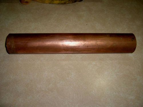 Copper tube 2 inch  2&#034;   12 1/2 in long  type l copper pipe tubing for sale