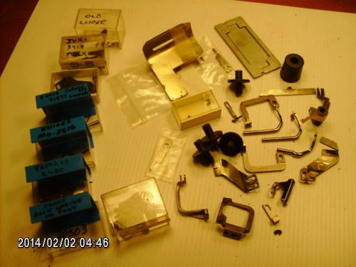 lot of misc parts for JUKI mock safety &amp; Yamato top feed sewing machine