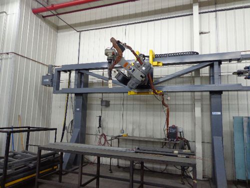 Nu tech  motoman 6 axis robotic welder model k ios robotic welding system for sale