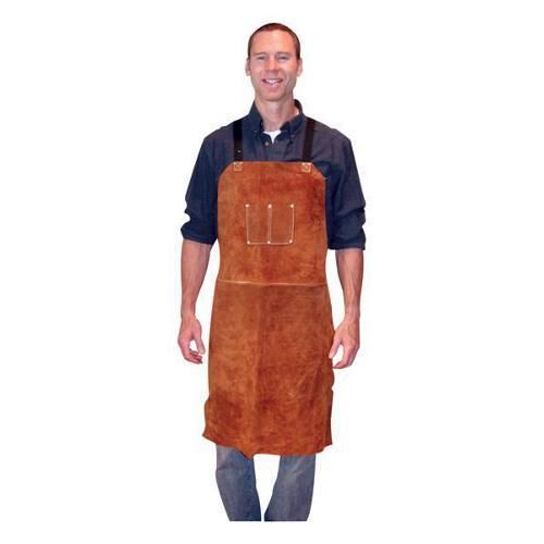 Tillman  3836 24&#034; W x 36&#034; L Leather Bib Apron