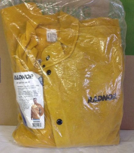 Radnor xxl 30&#034; bourbon brown leather welding jacket for sale