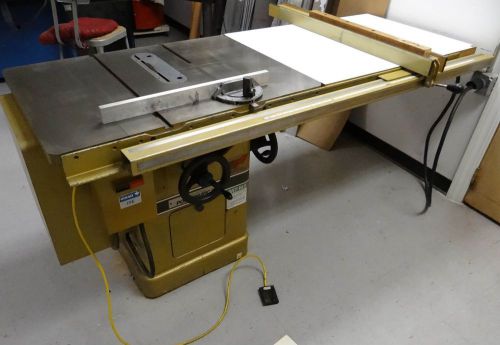 Powermatic 10&#034; table saw 66 5 hp 230 / 460v 3 phase for sale