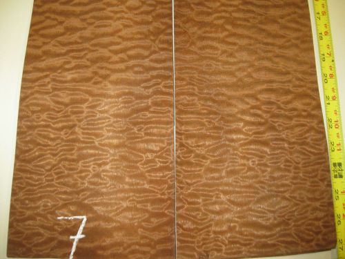 Sapele Pommele Wood Veneer