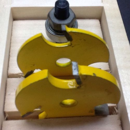 3/8&#034; Router Dado Cutters with Wooden Box New