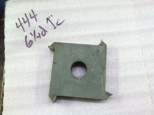 1-1/4 bore 1 cut 6.25 dia carbide tipped 444 Shaper cutter dado straight rabbet