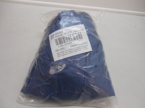 18&#034; 8ml chemical resistant sleeves uvb-8hs blue 12-pair 24-pc. new protection for sale