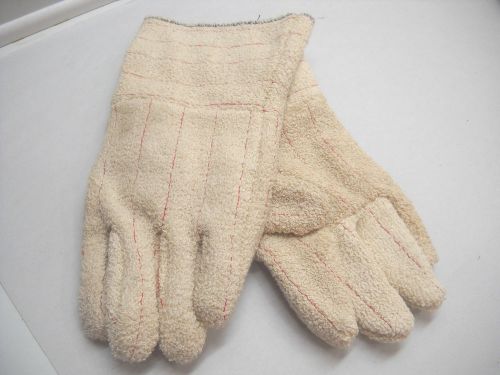 Terry Cloth  Extra Heavy Heat Resistant  Gloves 12&#034; Length