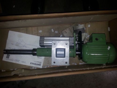 Grotefeld self feeding pneumatic drill spindle, close to sugino, autodrill other for sale