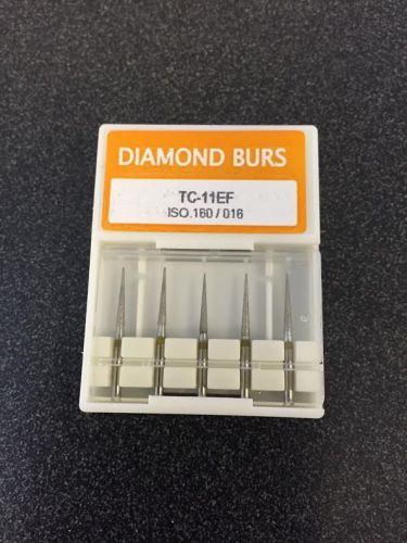 Diamond Burs 5 Pack TC-11EF