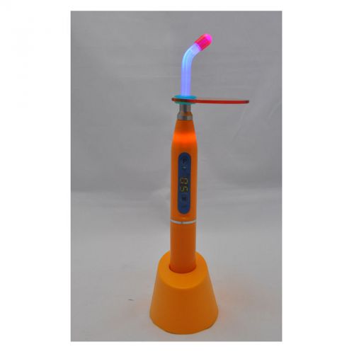 2015 new dental 5w wireless cordless led curing light lamp 1500mw - orange for sale