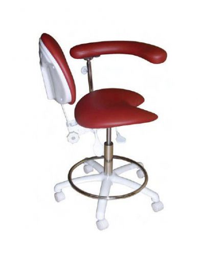 Galaxy 2021 Ergonomic Dental Assistant&#039;s Seat w/ RATCHETING ARM Stool Chair