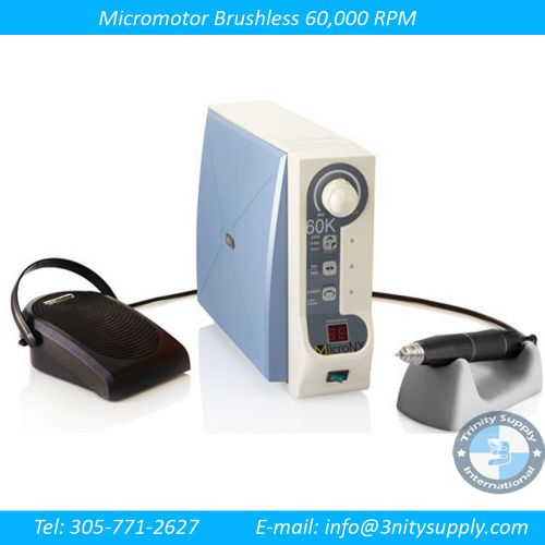 Micromotor Brushless Handpiece 60K RPM BL-T&amp;K/800C Dental Laboratory Anyxing NEW