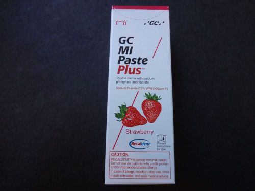 Dental GC MI Paste PLUS Strawberry (Tooth Mousse)-USA Seller-Exp 08/16