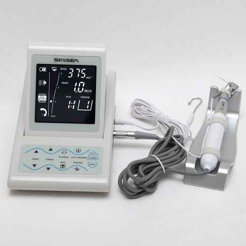 Endo moto with apex locator dental root canal 2-1 machine w/ contra angle 1:1 z4 for sale