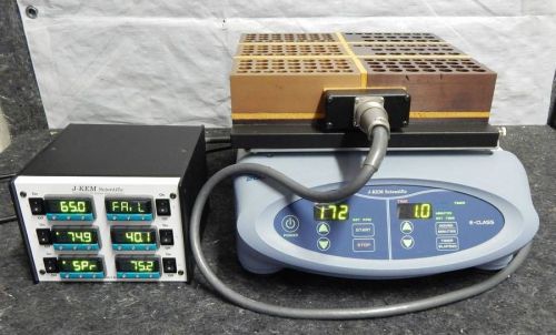 J-kem scientific model dtc-6 temperature controller and max q 2000 shaker for sale