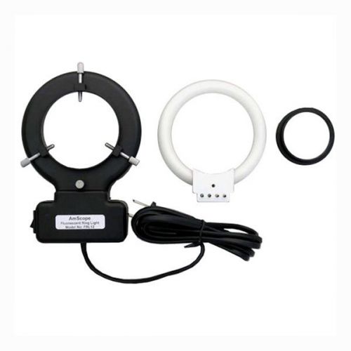 12w microscope fluorescent ring light + adapter for sale
