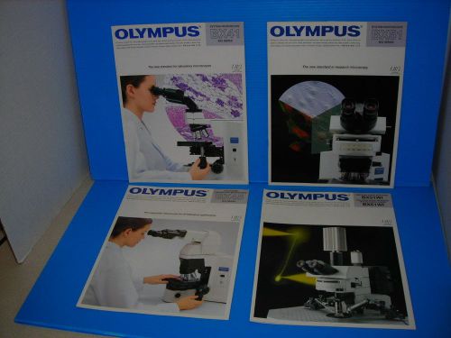 OLYMPUS BX41--BX45--BX51-- &amp; BX51WI/BX61WI MICROSCOPE SERIES SALES MANUALS