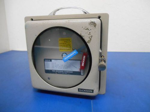 Dickson th4-7f temperature and humidity chart recorder - for parts or repair for sale