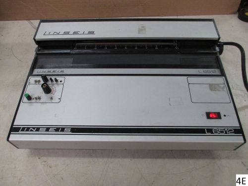 Linseis 10&#034; Flatbed Chart Recorder L6512, missing some dials