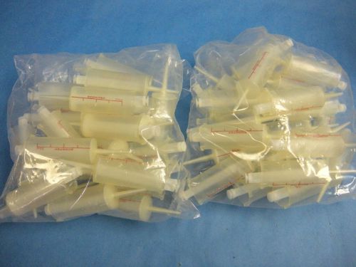 Wheaton ecostep 37.5ml disposable syringe 851612 lot of 50 for sale