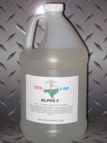 Tex lab supply 5 gallons benzyl benzoate usp grade sterile free shipping for sale