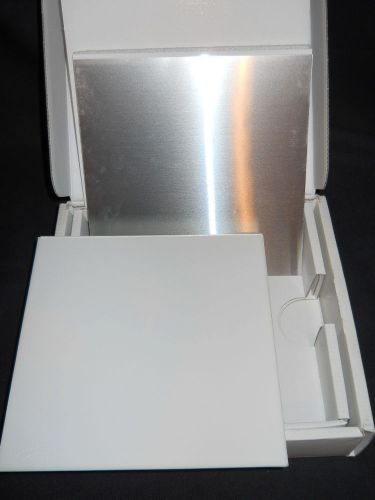 (8) Merck SiliCycle Aluminum &amp; Glass 20cm Silica Gel Si 60 F254 TLC Sheets