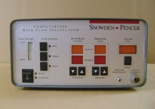 Snowden Pencer 89-8600 15 Liter High Flow Electronic Insufflator