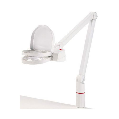 Eschenbach vario 4x table clamp magnifying lamp with 2 lens: 3.55d &amp; 7.1d for sale