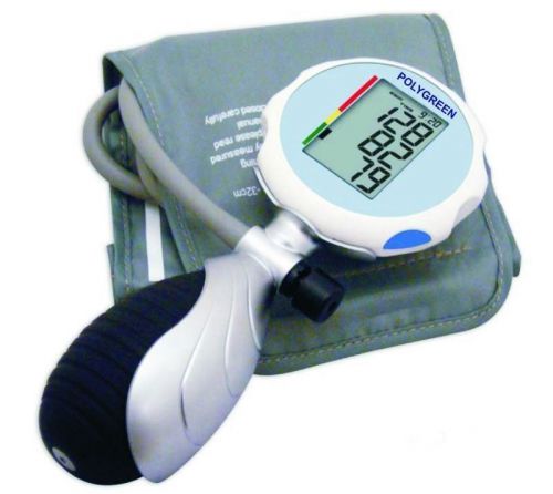 Polygreen Semi Automatic Upper Arm Blood Pressure Monitor