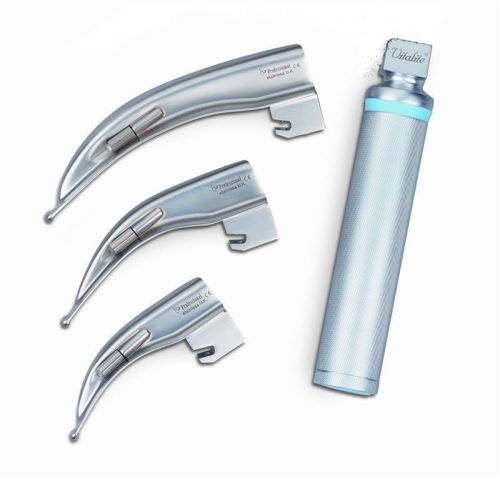 Merlin medical macintosh (conventional) laryngoscope blades 2, 3 and 4 in round for sale