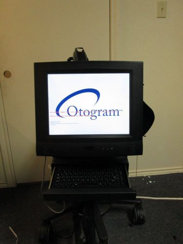 Tympany otogram a3300 audiometer touch systems industra touch series w/ ergotron for sale
