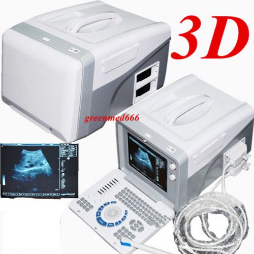 Portable Digital Ultrasound Machine Scanner System 6.5MHz Transvaginl Probe FDA