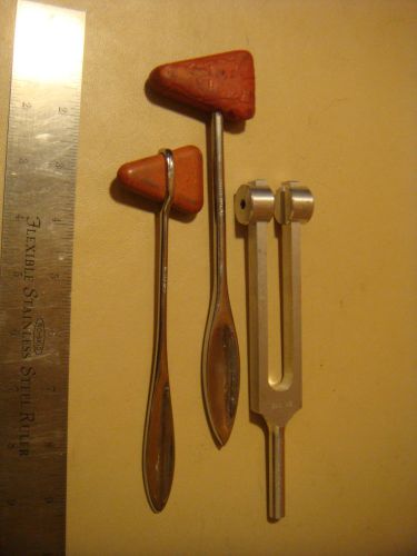 Grafco and Sklar reflex hammer and sklar 256 C tune fork