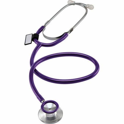 New - mdf® dual head lightweight stethoscope - purple - free shipping for sale