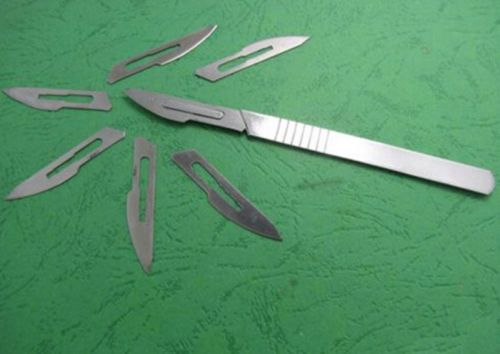 Hot Sale Scalpel Blades #23 + Scalpel Handle #4 Surgical Dental ENT Instruments