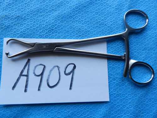 Synthes Maxillofacial Mandible Plate Holding Forceps w/Ball  398.66