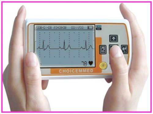 The latest model handheld ecg ekg heart monitor-md100a1 for sale