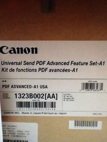 CANON UNIVERSAL Send PDF advanced feature set -A1 (1323B002)