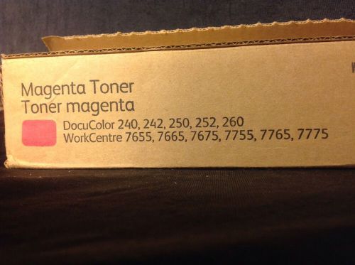 Xerox 006R01221 Magenta Toner Cartridge GENUINE OPENED BOX OEM