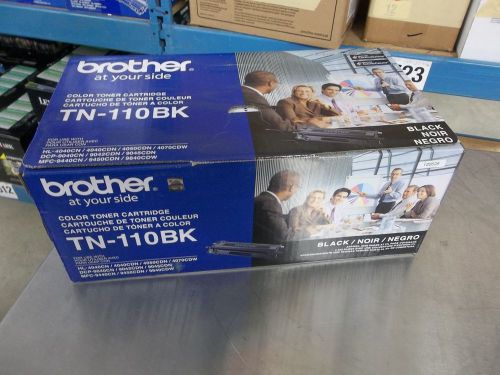 BROTHER TONER INK PRINT CARTRIDGE TN-110BK BLACK HL 4040 4050 DCP MFC 9440 NEW