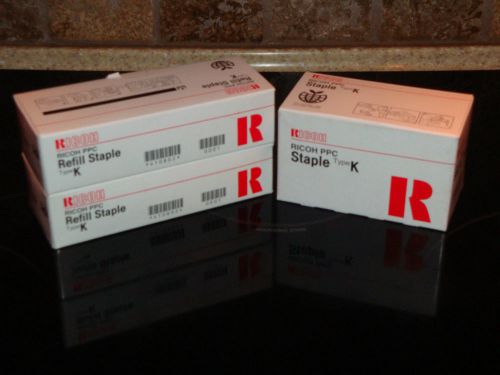 RICOH PPC REFILL STAPLE TYPE K-BRAND NEW ORIGINAL RICOH PRODUCTS-LOOK!!!