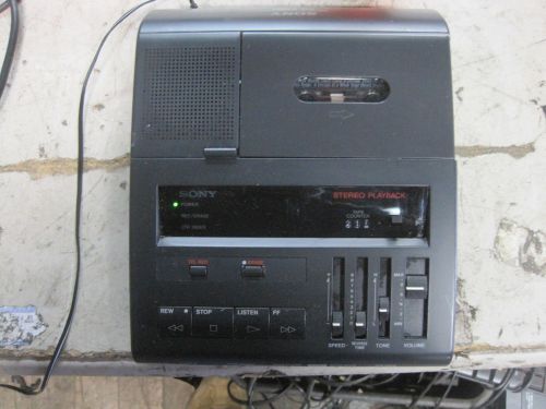 Sony BM 87DST Dictator Transcriber with Foot paddle and Power adaptor