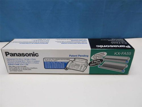 Panasonic KX-FA55 Replacement Film 2-Roll Value Pack Brand New &amp; Sealed